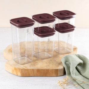 Set 5 recipiente cu capace Leonardo Collection Berlinger Haus BH 8574 - Img 4