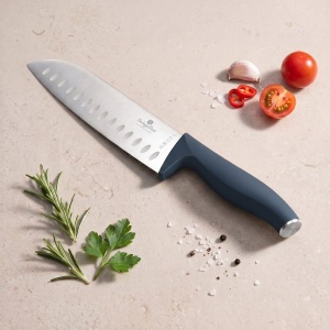 Set 6 cuțite de bucătărie din inox, în cutie cadou – Berlinger Haus Deep Sea BH 3141, albastru mat, mâner soft-touch - Img 8