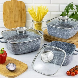 Set oale cu capace 20/24/28 CM Klausberg KB7534