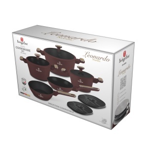 Set oale si tigai 10 piese Leonardo Nordic Collection Berlinger Haus BH 8305 - Img 11