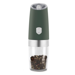 Set râșnițe electrice sare și piper cu pornire automată, 2 piese – Berlinger Haus Green Matte BH 9570, verde mat, iluminare LED - Img 5