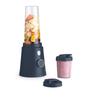 Smoothie maker 320 W cu 2 recipiente de voiaj – Berlinger Haus Deep Sea BH 9882, albastru mat, zdrobește gheața - Img 5