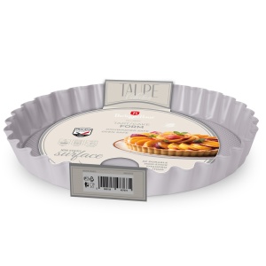 Tava pentru tarta 28 cm Taupe Berlinger Haus BH 8632, antiaderenta, gri