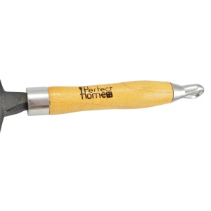 Tigaie 30 cm cu mâner de lemn, fontă, Perfect Home 12514