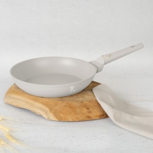 Tigaie antiaderentă 24 cm Sahara Berlinger Haus BH 8053, titanPro, crem, compatibilă inducție - Img 2