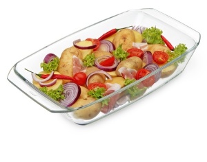 Vas rectangular yena 3 L Simax 7266