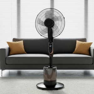 Ventilator cu picior Klausberg KB-9043, funcție de umidificare, 40 cm, negru - Img 3