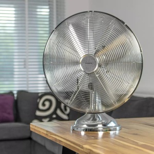 Ventilator de birou, 40 cm, Klausberg KB7538, otel, argintiu - Img 2