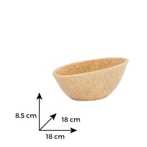 Bol ceramica 18 cm Tetris TRB 18, pentru servirea aperitivelor, salatelor - Img 2