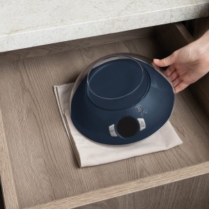 Cântar de bucătărie digital cu bol, 5 kg – Berlinger Haus Deep Sea BH 9628, albastru mat, funcție tara - Img 9