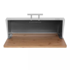 Cutie pentru paine argintie Klausberg KB7096