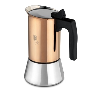 Espresor inox 6 cafele Metallic Line Rose Gold Editions Berlinger Haus BH 8549