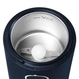 Râșniță electrică de cafea 150 W, inox – Berlinger Haus Deep Sea BH 9728, albastru mat, măcinare cu o singură apăsare - Img 3