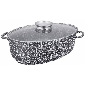RESIGILAT - Oala tip roaster cu capac Klausberg KB7366, compatibila cu plita cu inductie