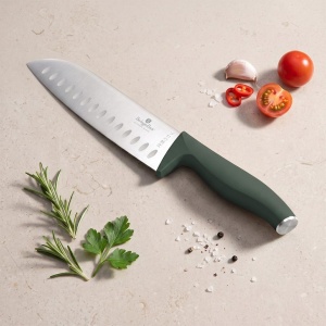 Set 4 cuțite de bucătărie din inox – Berlinger Haus Green Matte BH 3139, verde mat, mâner soft-touch - Img 5