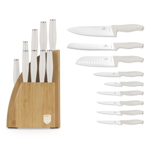 Set cutite 10 piese cu suport bambus Sahara Berlinger Haus BH 3121 - Img 2