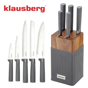Set cutite cu suport 6 piese Klausberg KB-7982 - Img 4