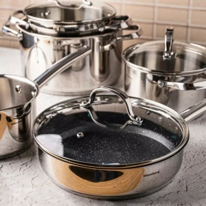 Set de oale, 9 piese, din oțel inoxidabil Klausberg KB-7215 - Img 10