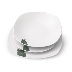 Set farfurii 18 piese din portelan Green Matt Berlinger Haus BH 10205 - Img 2
