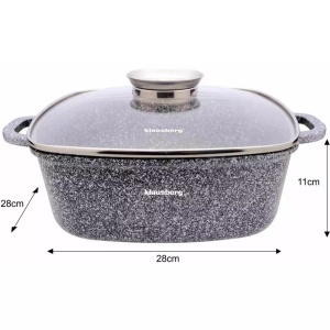Set oale cu capace 20/24/28 CM Klausberg KB7534