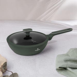 Set oale și tigăi 10 piese, antiaderent – Berlinger Haus Green Matte BH 8207NN, verde mat - Img 5
