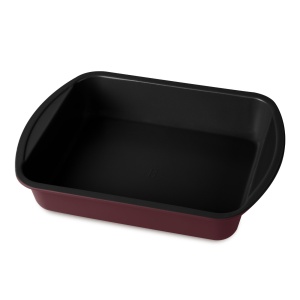 Tava cuptor 35x27 cm Leonardo Berlinger Haus BH 7911, visiniu mat