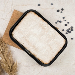 Tavă dreptunghiulară cu pereți detașabili 39 × 27 cm – Berlinger Haus Deep Sea BH 8703, albastru mat, antiaderentă - Img 7