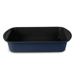 Tavă dreptunghiulară pentru cuptor 40 × 28,5 cm, antiaderentă – Berlinger Haus Deep Sea BH 8697, albastru mat, oțel carbon - Img 2