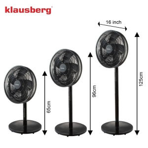 Ventilator cu picior Klausberg KB-9041, 40 cm, negru - Img 8