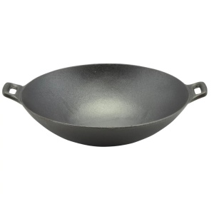 Wok mic 31*8 cm, fontă, Perfect Home 12137