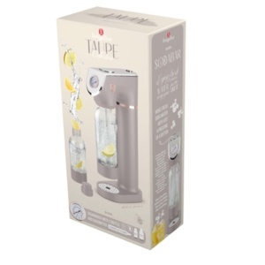 Aparat preparare bauturi carbogazoase Taupe Berlinger Haus BH 8558, gri