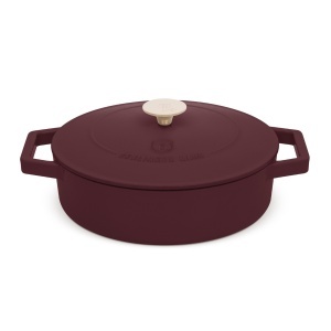 Cratita de fonta cu capac 26 cm Leonardo Berlinger Haus BH 6263