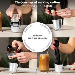 Espressor 3 in 1 Sahara Marble Berlinger Haus BH 9859 - Img 11