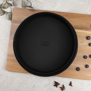 Formă de tort rotundă cu pereți detașabili 26 cm – Berlinger Haus Deep Sea BH 8702, albastru mat, antiaderentă - Img 6