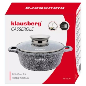 Oala cu capac 20 CM 2,3L Klausberg KB7520