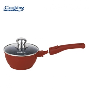 Caserola Aluminiu+Capac 16x8cm, 1.3 L, Calabria, Cooking By Heinner HR-JLG-C16C
