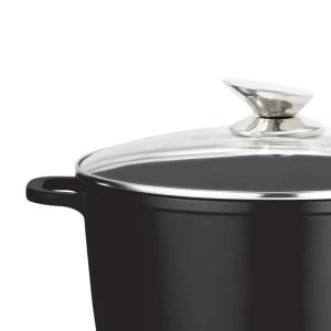 Oală marmorată înaltă cu capac, 28 cm, 10.5L – Royalty Line RL-AD-28ML, ideală pentru sarmale - Img 5