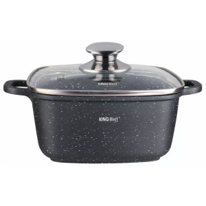 Oala cu capac 22x22 CM 3,7L Kinghoff KH1602