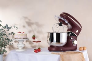 Robot de Bucătărie Berlinger Haus BH 9509 Leonardo – 1300W, 6L, Bol Inox, 6 viteze, Bordeaux, Silențios - Img 6