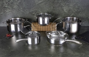 Set oale inox 10 piese Silver Jewellery Berlinger Haus BH 6660 - Img 3