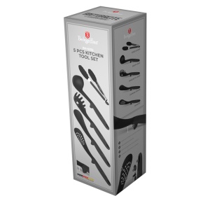 Set ustensile bucatarie 5 piese Antracite Collection BH 6339