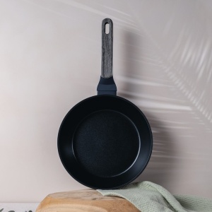 Tigaie adâncă cu capac 24 cm Deep Sea Berlinger Haus BH 8371, titanPro, albastru mat, compatibilă inducție - Img 6
