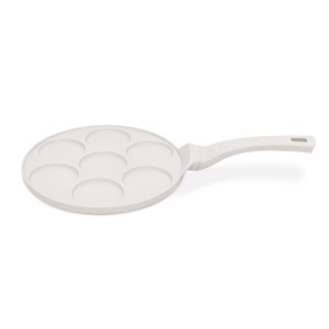 Tigaie cu 7 forme pentru clatite 26 cm Sahara Berlinger Haus BH 7794, antiaderenta, crem
