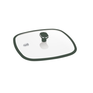 Tigaie grill cu capac antiaderenta cu titan 28 cm Green Matte Collection Berlinger Haus BH 8162 - Img 5