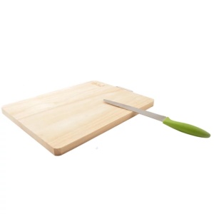 Tocator din lemn de fag 40x30x2 cm Perfect Home 13232