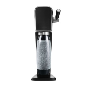 Aparat preparare bauturi carbogazoase, sifon Art, Black Sodastream 1013511401, negru