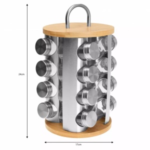 Borcanase pentru condimente 17 piese Klausberg KB7553