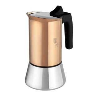 Espresor inox 6 cafele Metallic Line Rose Gold Editions Berlinger Haus BH 8549
