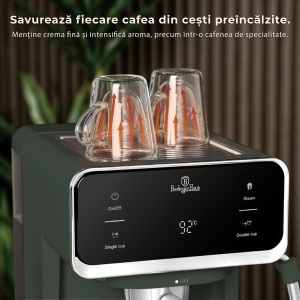Espressor digital 3 in 1 Matte Green Berlinger Haus BH/9850 - Img 5