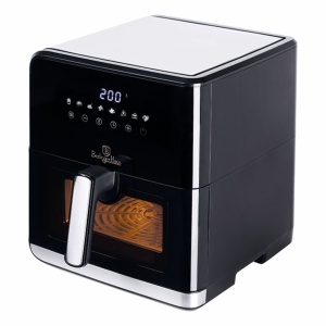 Friteuza aer cald 7.5 l Matte Black Berlinger Haus BH 9470